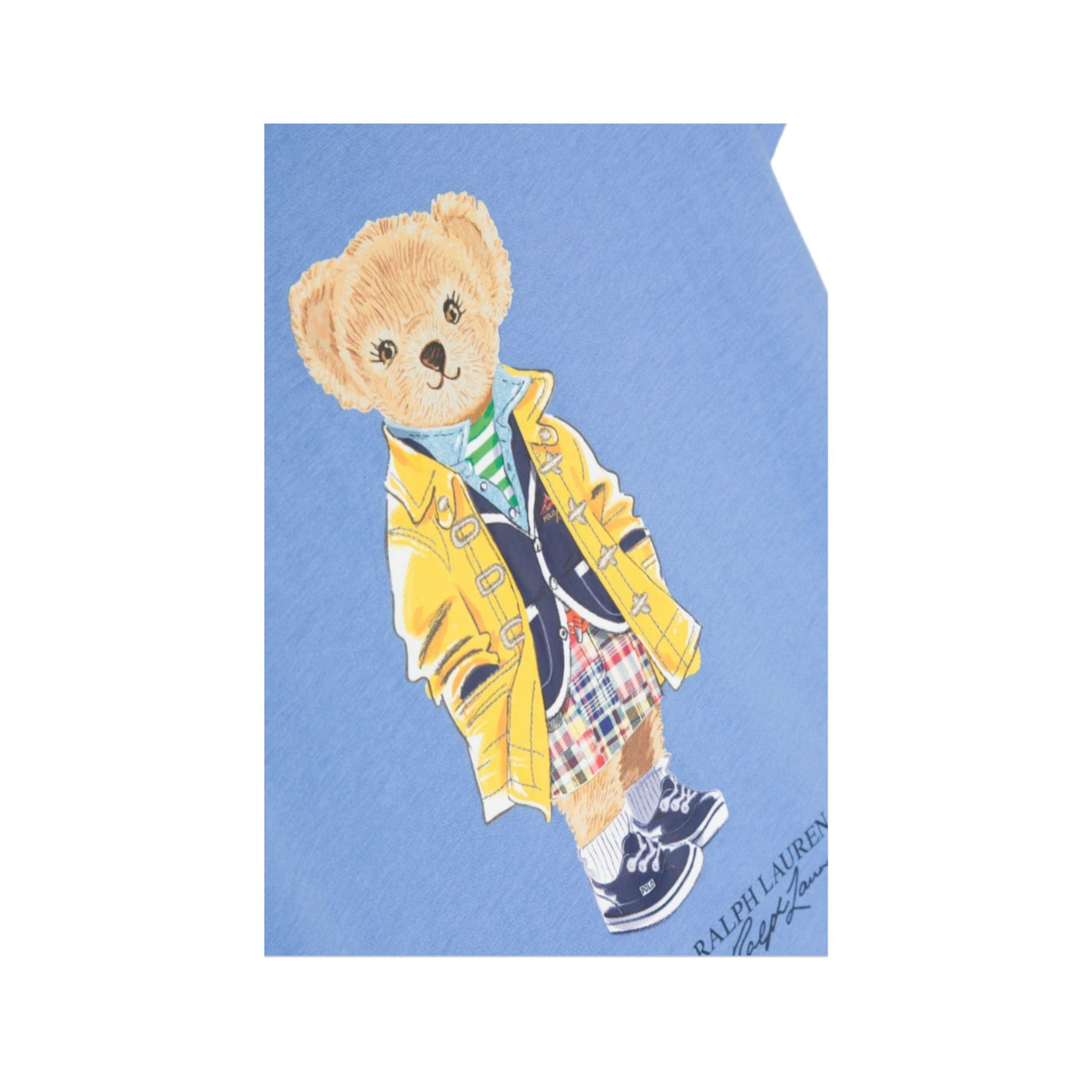 Girl T-shirt with Polo teddy bear