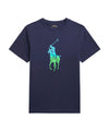 T-shirt Bambino 2-4 anni con cavallo multicolore