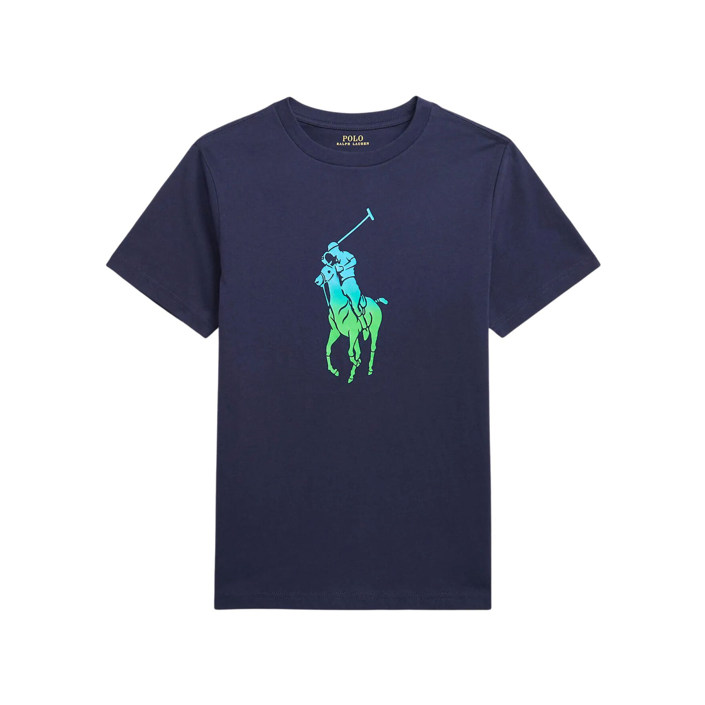 T-shirt Bambino 2-4 anni con cavallo multicolore