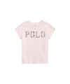 T-shirt Bambina in puro cotone Rosa a girocollo