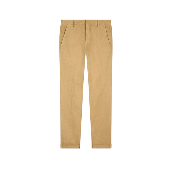 Pantalone Uomo Gaubert Beige, con risvolto sul fondo