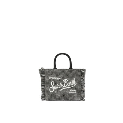 Borsa A Mano Vanity Mini Wool In Misto Lana Spinato