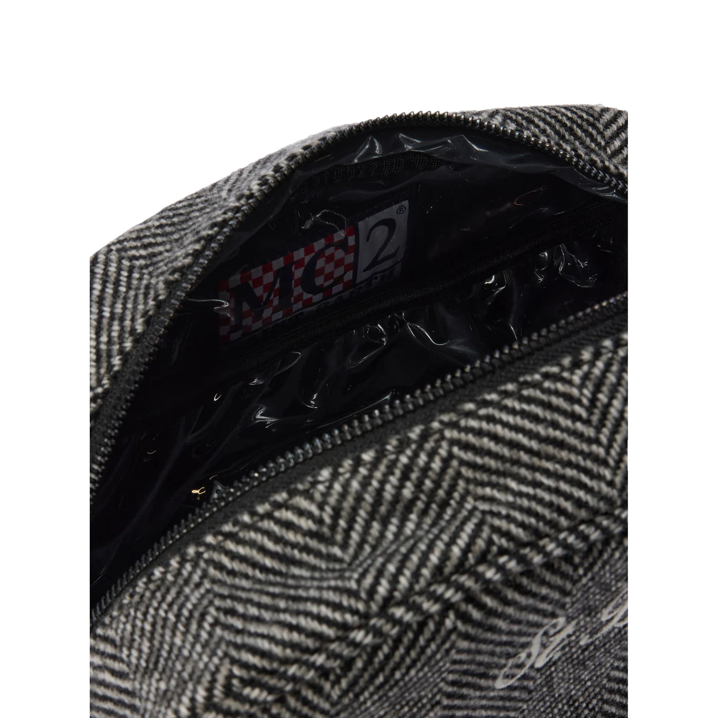 Vanity Case Westwood Wool In Misto Lana Grigio Spinato