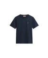 T-shirt uomo in puro cotone con logo Blu 