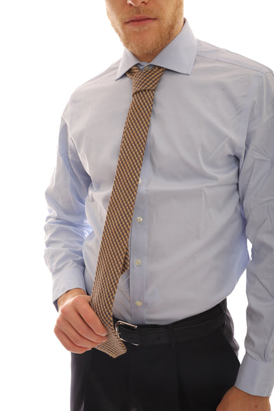 Camicia Uomo in cotone con colletto classico