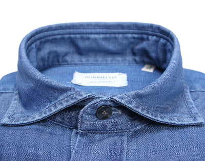 Camicia Uomo con bottoni in metallo