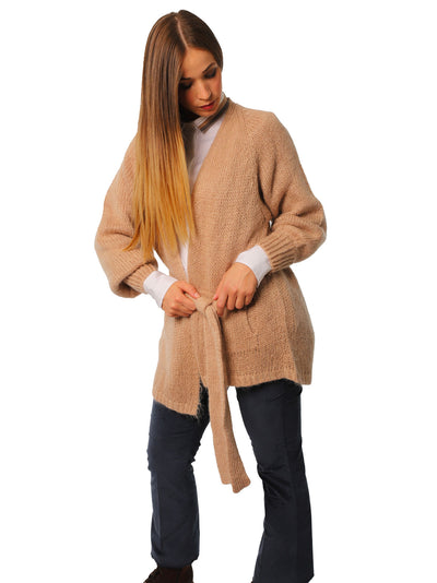 Cardigan Donna in tessuto intrecciato