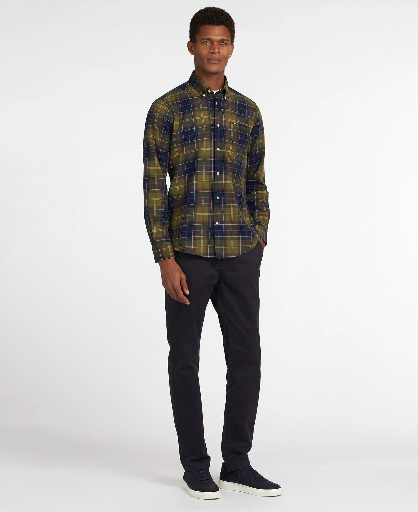 Camicia Uomo con finitura spazzolata