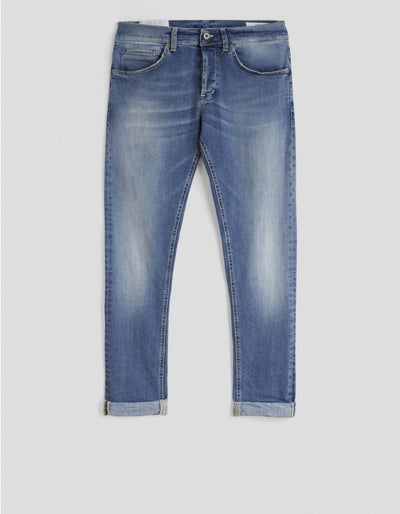 Pantaloni Uomo in eco denim stretch
