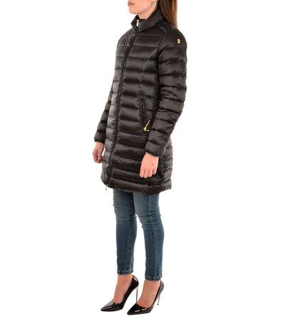 Women's shiny quilted down jacket