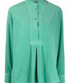 Women's shirt with buttoning