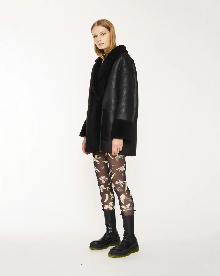 Montone Donna reversibile