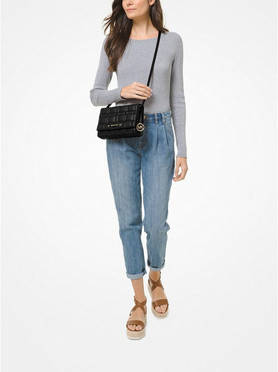 Borsa Donna con finitura intrecciata