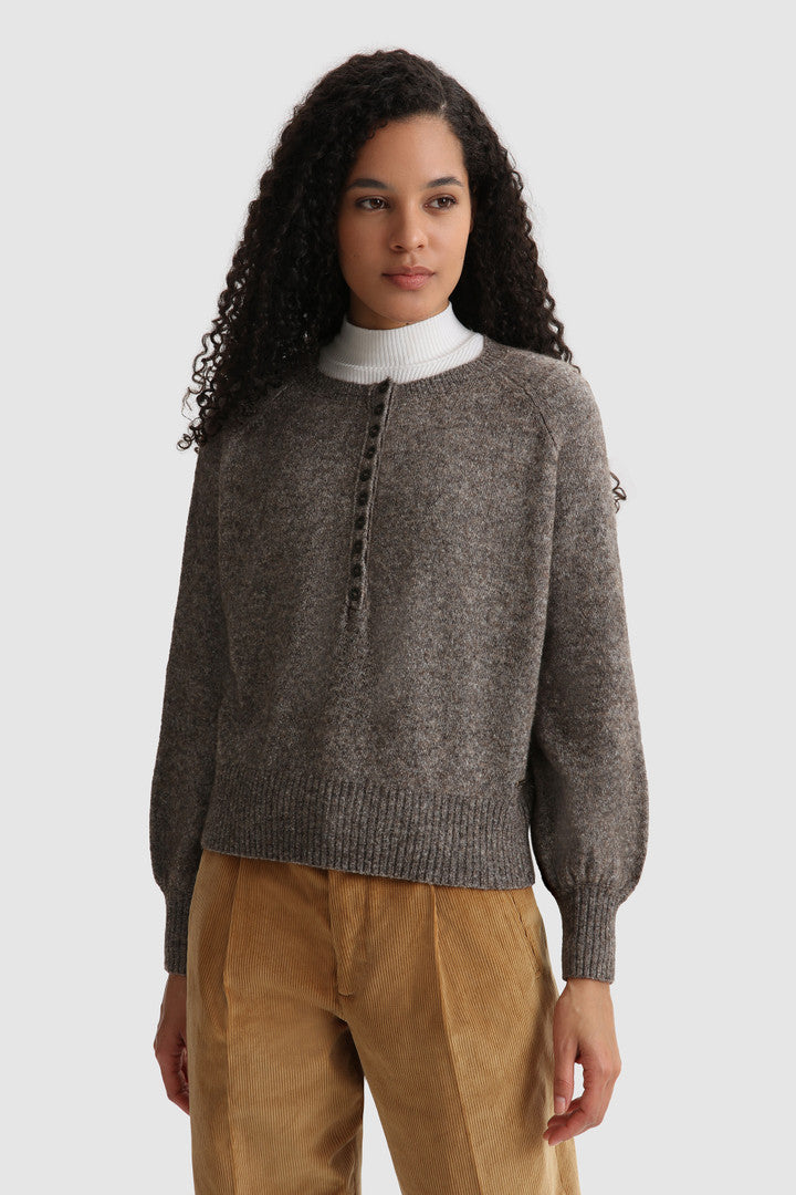 Maglione Donna in misto lana stretch