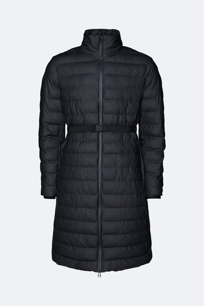Seamless quilted women's coat 
