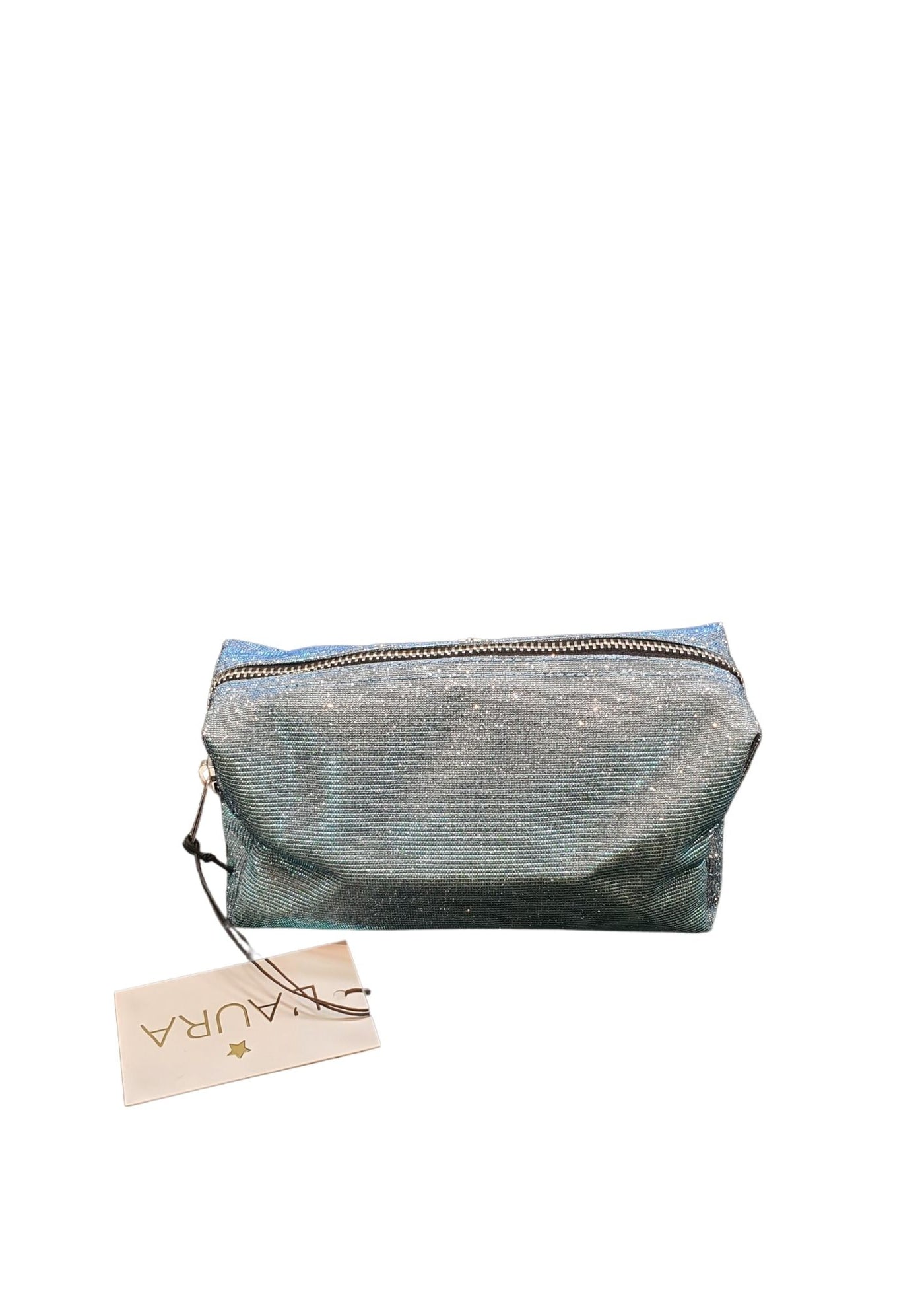 Pochette Donna porta trucchi glitterata