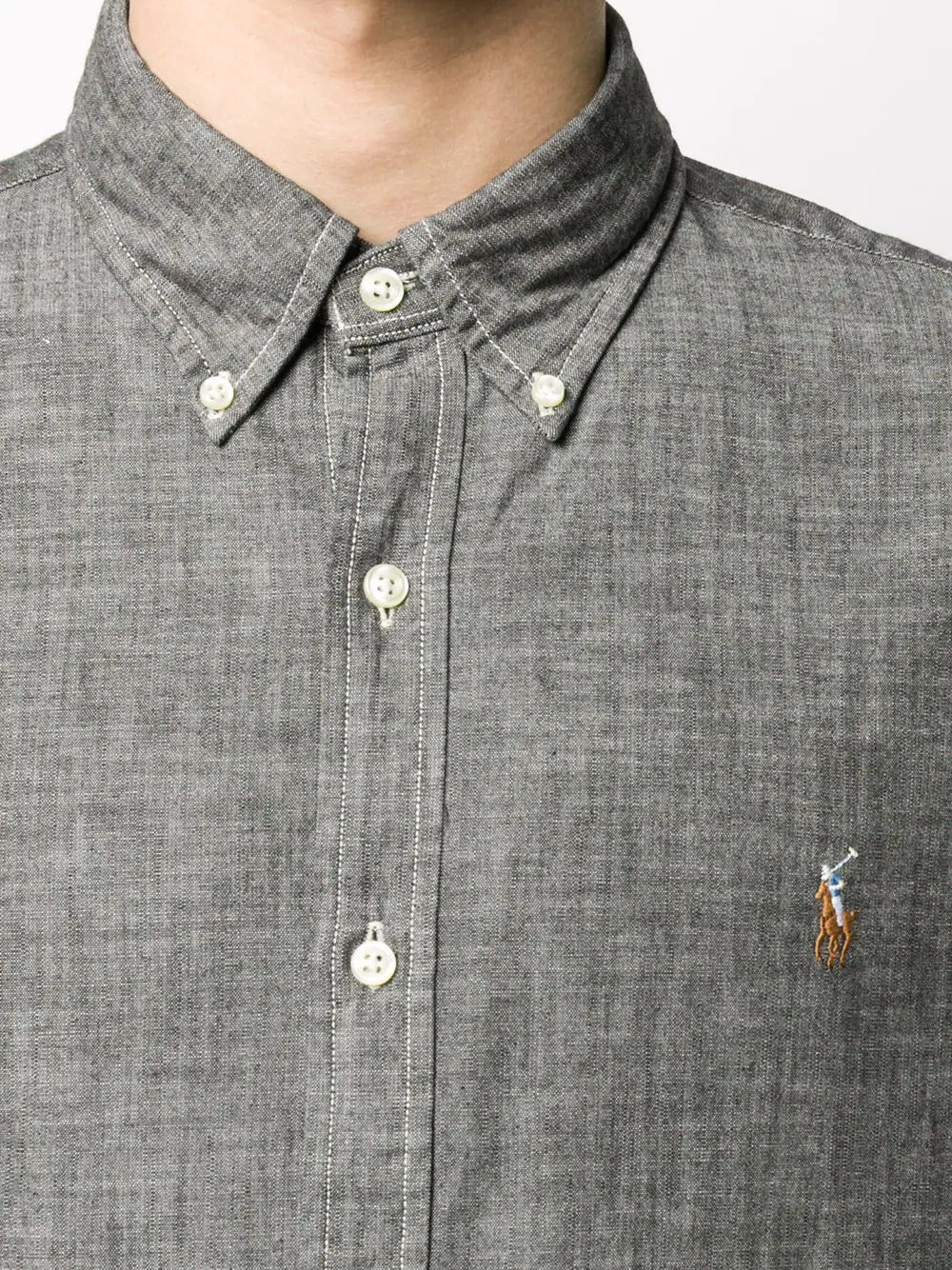 Camicia Uomo di cotone button-down