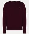 Men's crew neck pullover in cotton and cashmere