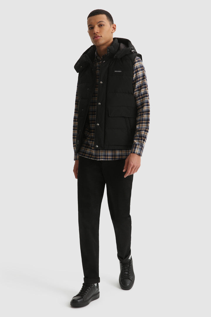 Gilet Uomo con cappuccio removibile