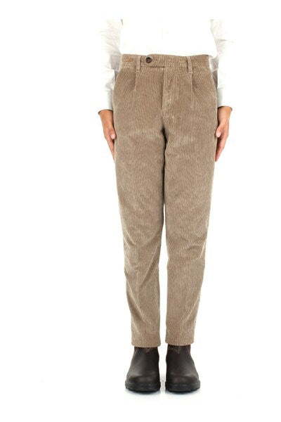 Pantalone Uomo in velluto a coste con tasche americane