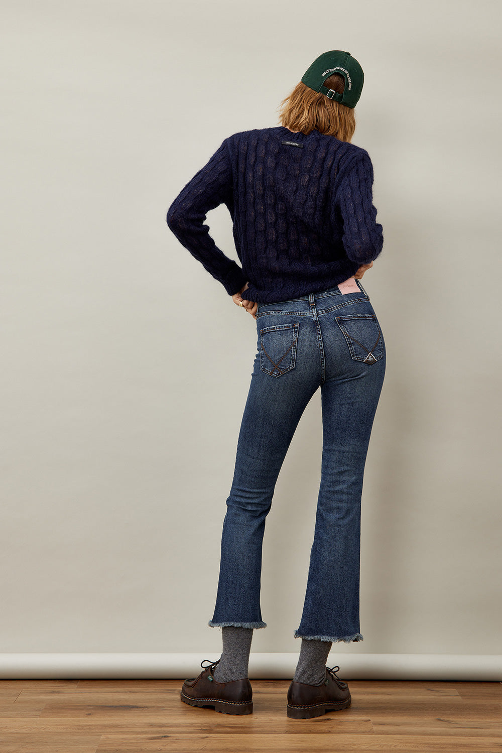 Pantalone Donna con fondo sfrangiato