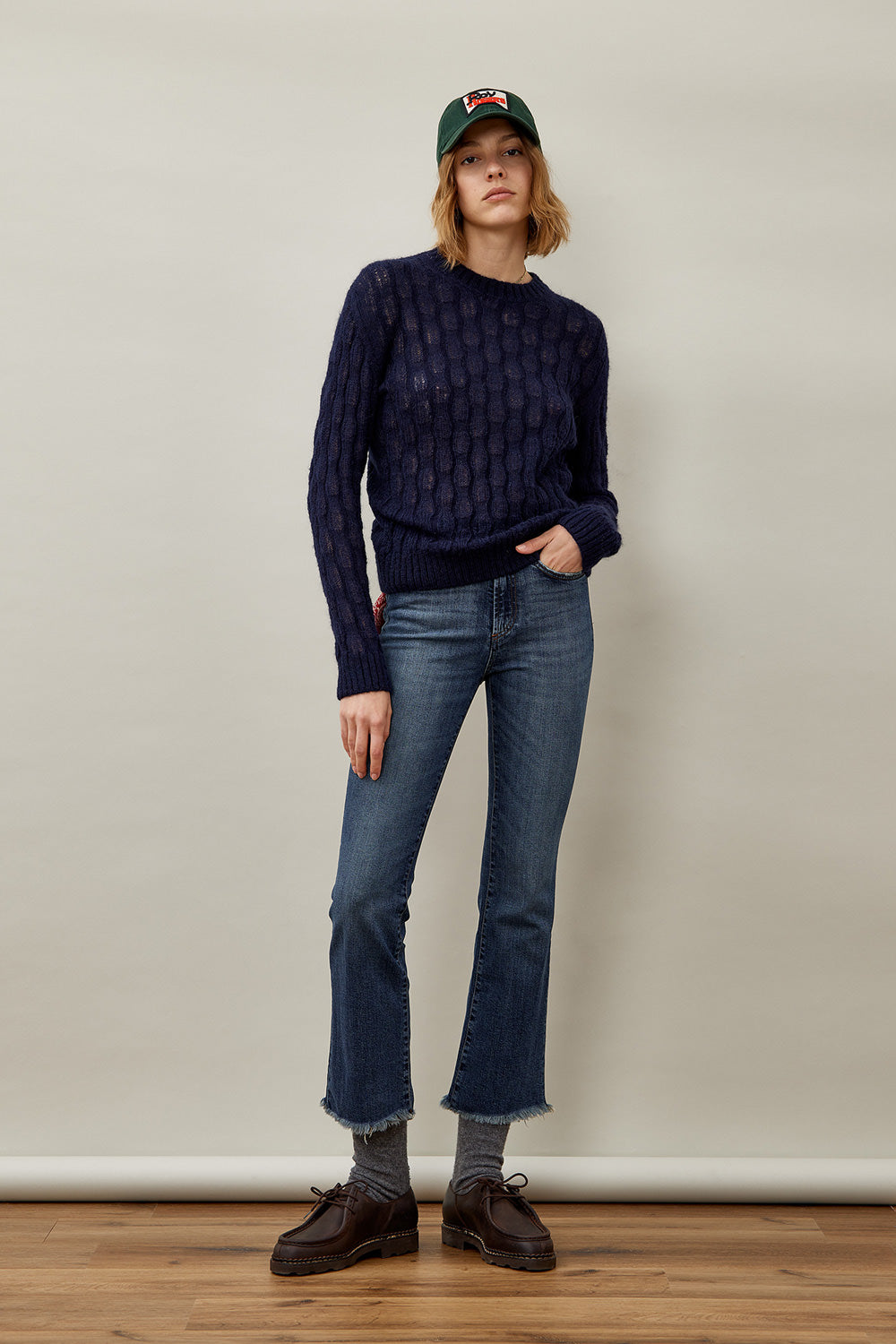 Pantalone Donna con fondo sfrangiato