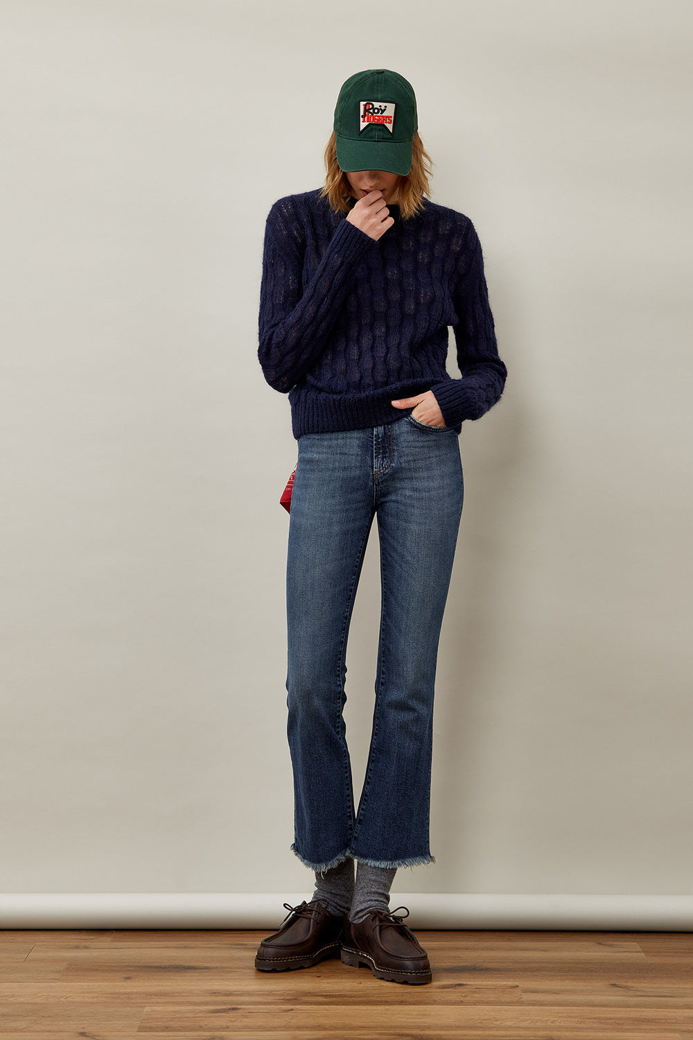 Pantalone Donna con fondo sfrangiato