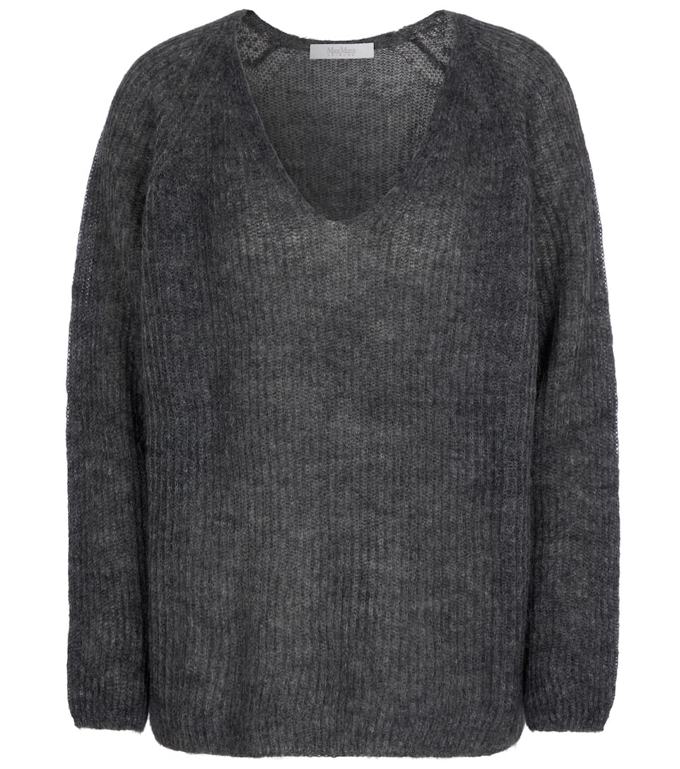 GATTONI women's sweater in mohair and wool blend