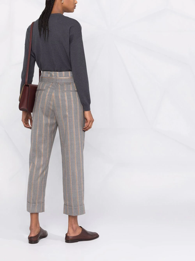 Women's trousers with crop print