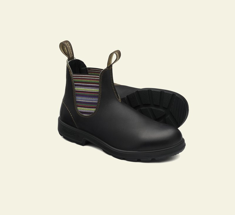 Stivale Donna con elastici colorati