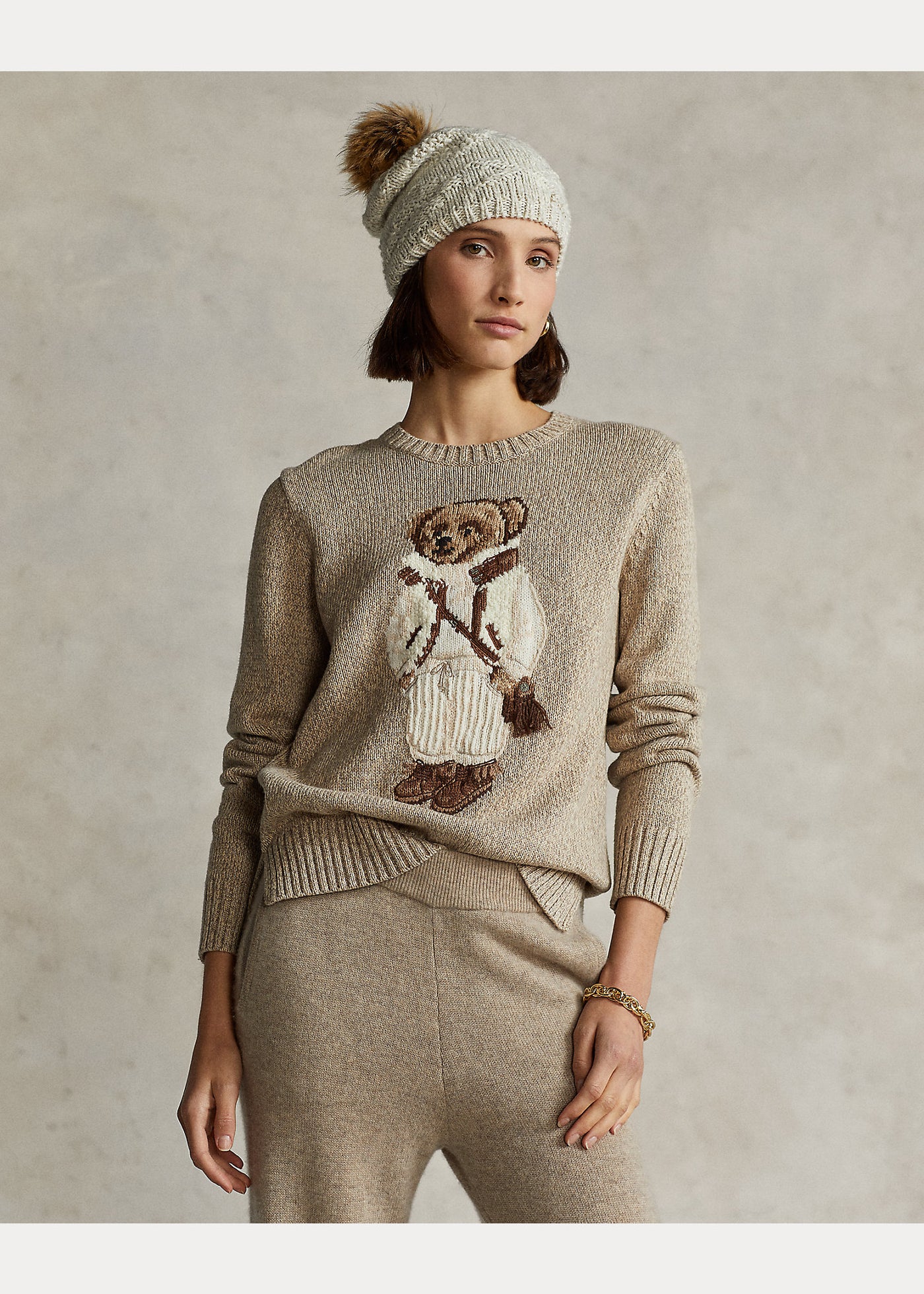 Maglione Donna in lana shearling