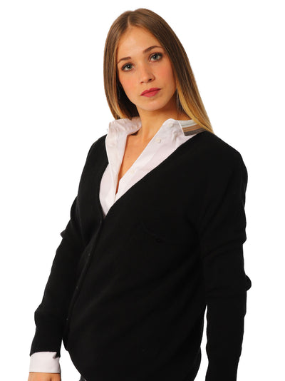 Cardigan Donna con scollo a V