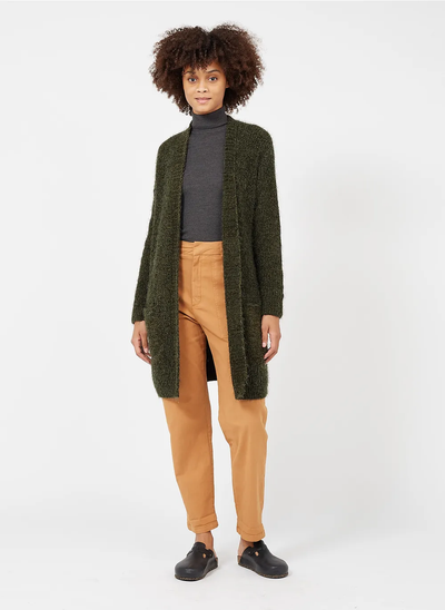 Cardigan Donna in misto ciniglia