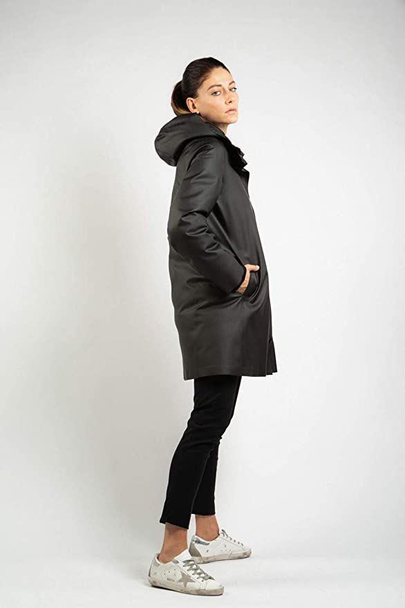 Parka Donna impermeabile lucido