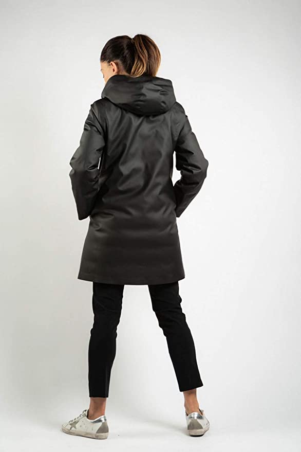 Parka Donna impermeabile lucido