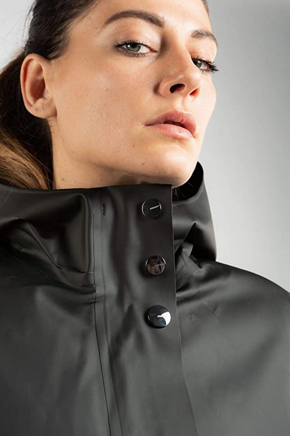 Parka Donna impermeabile lucido