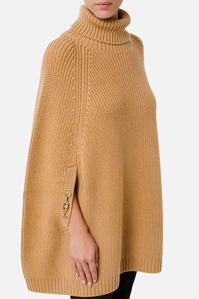 Mantella Donna con collo dolcevita