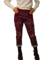 Women's trousers with front motif
