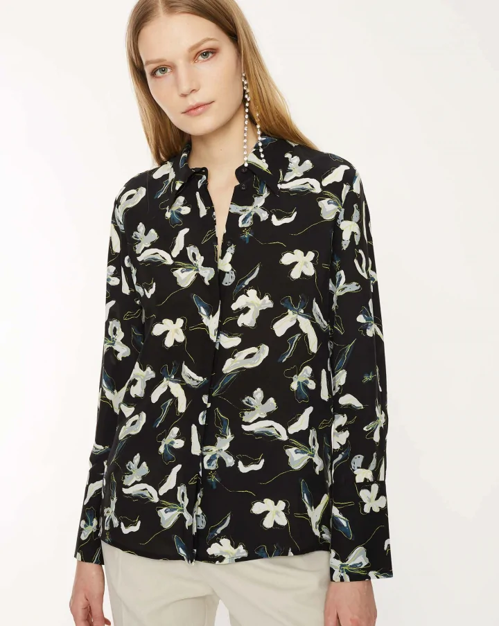 Camicia Donna HELENA in seta e viscosa