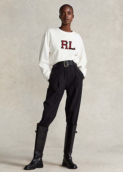 Felpa Donna con monogramma "RL"