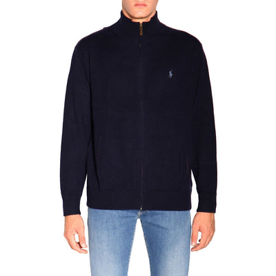 Cardigan Uomo in lana con zip