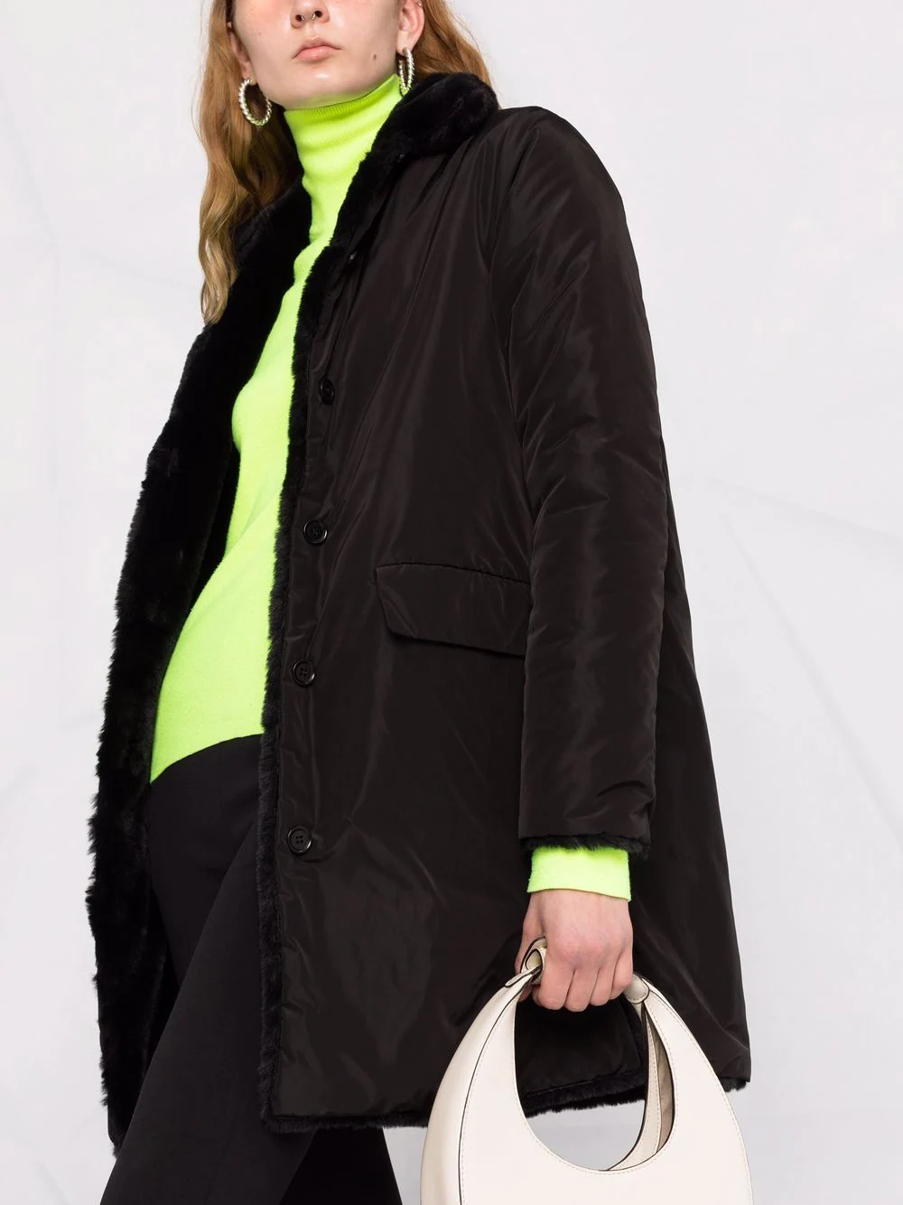 Cappotto Donna con interno in pelliccia