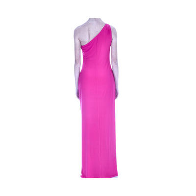 Women's one-shoulder fitted dress