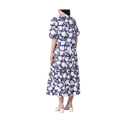 Women's dress with floral pattern