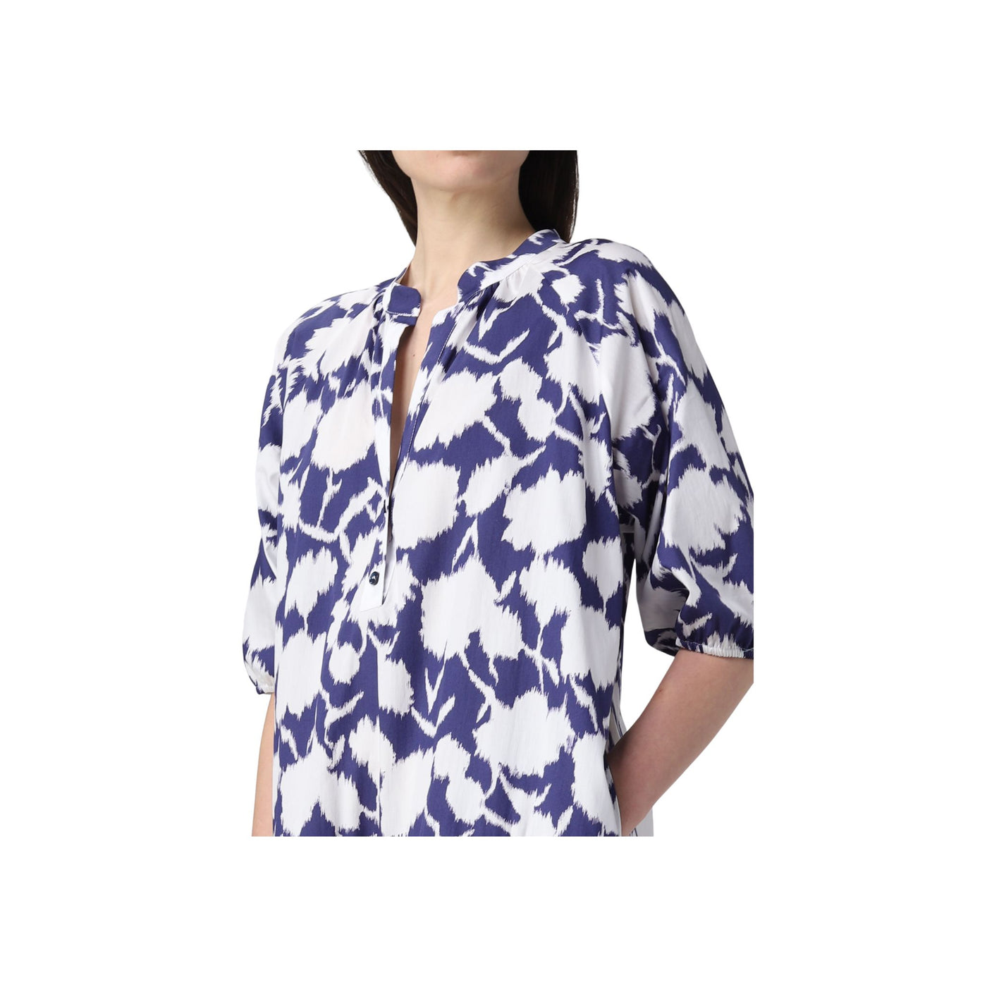 Women's dress with floral pattern