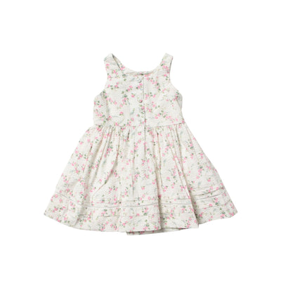 Abito da bambina bianco firmato Polo Ralph Lauren vista retro