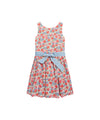 Girl dress 2-4 years with floral pattern