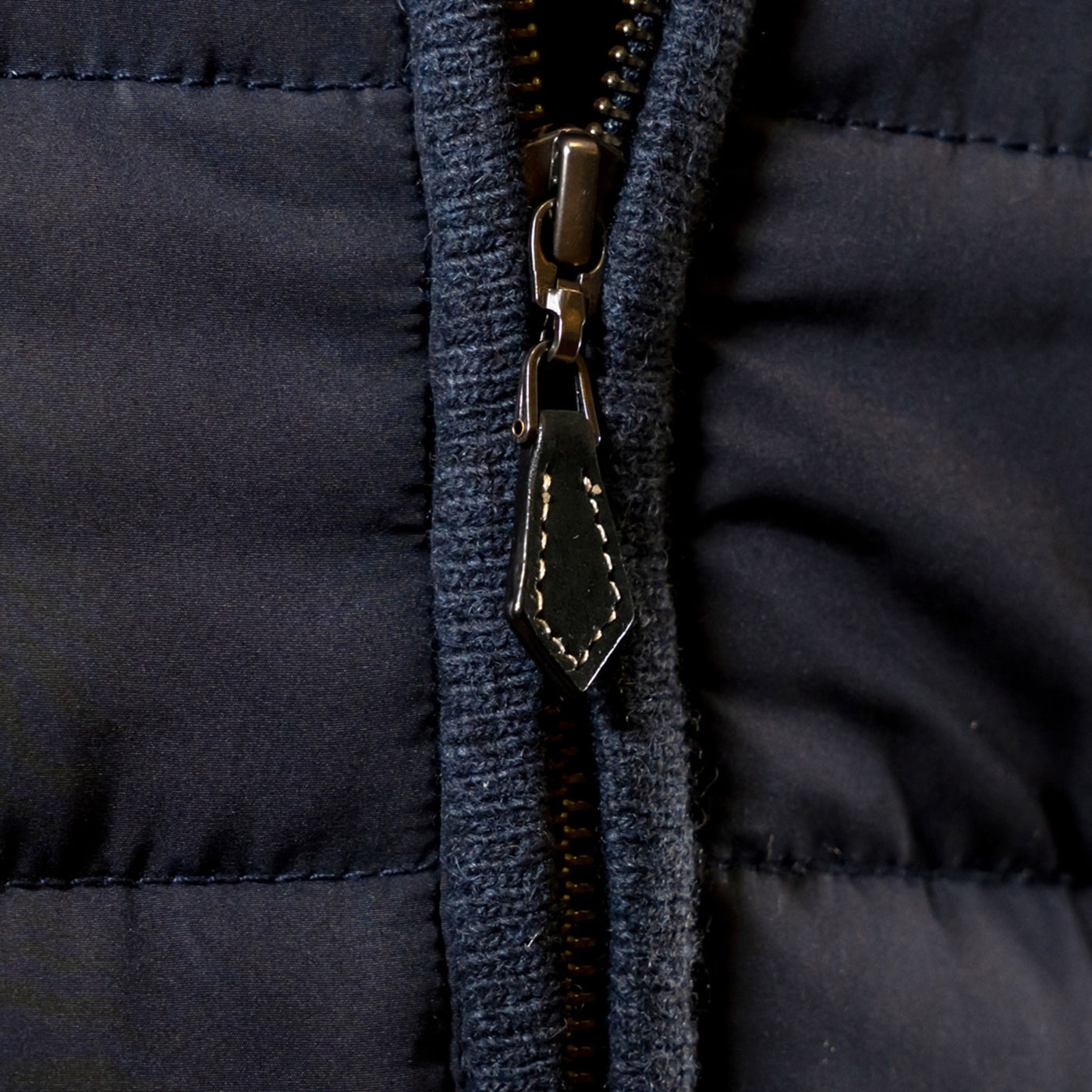 Men's bi-fabric jacket