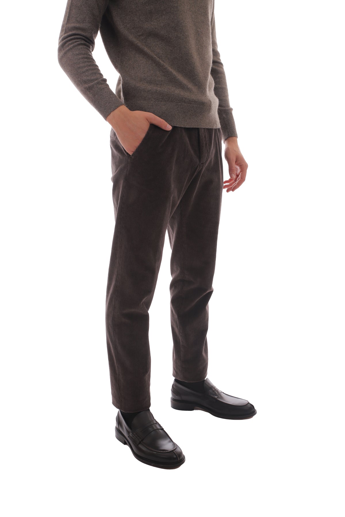 Pantaloni Uomo in velluto a coste