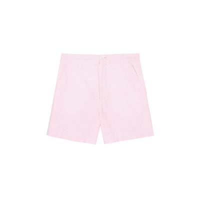 Shorts da donna rosa firmato Attic And Barn vista frontale
